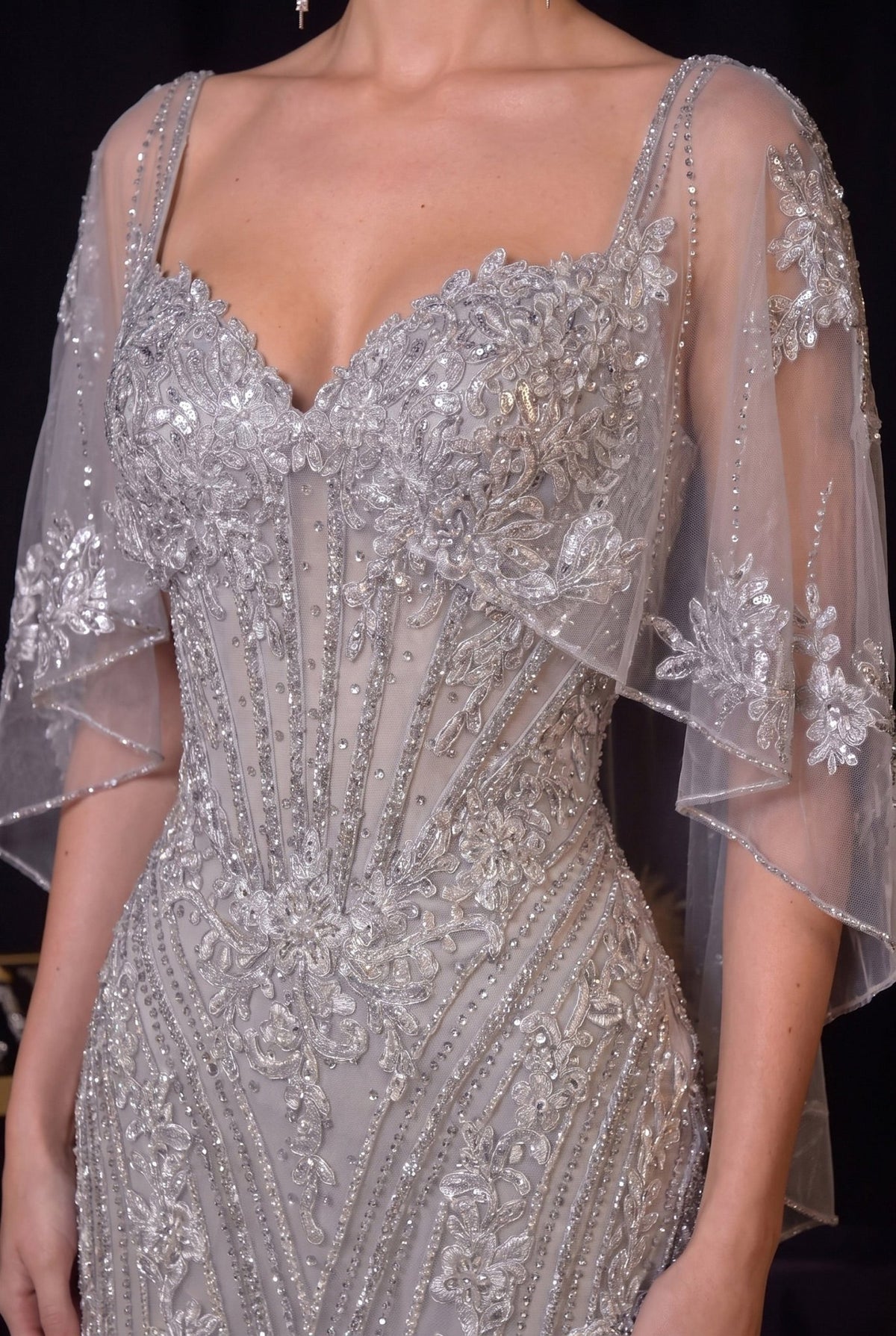 Fitted Gown, style CD637