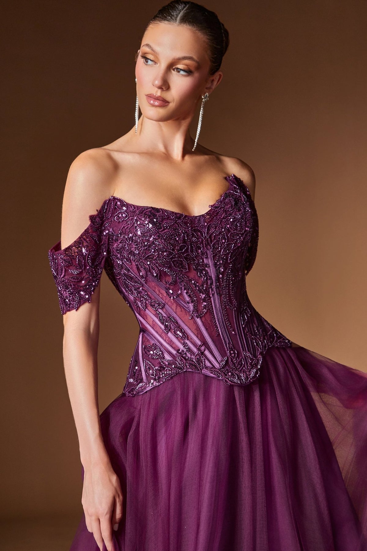 A-Line Gown, style CD657