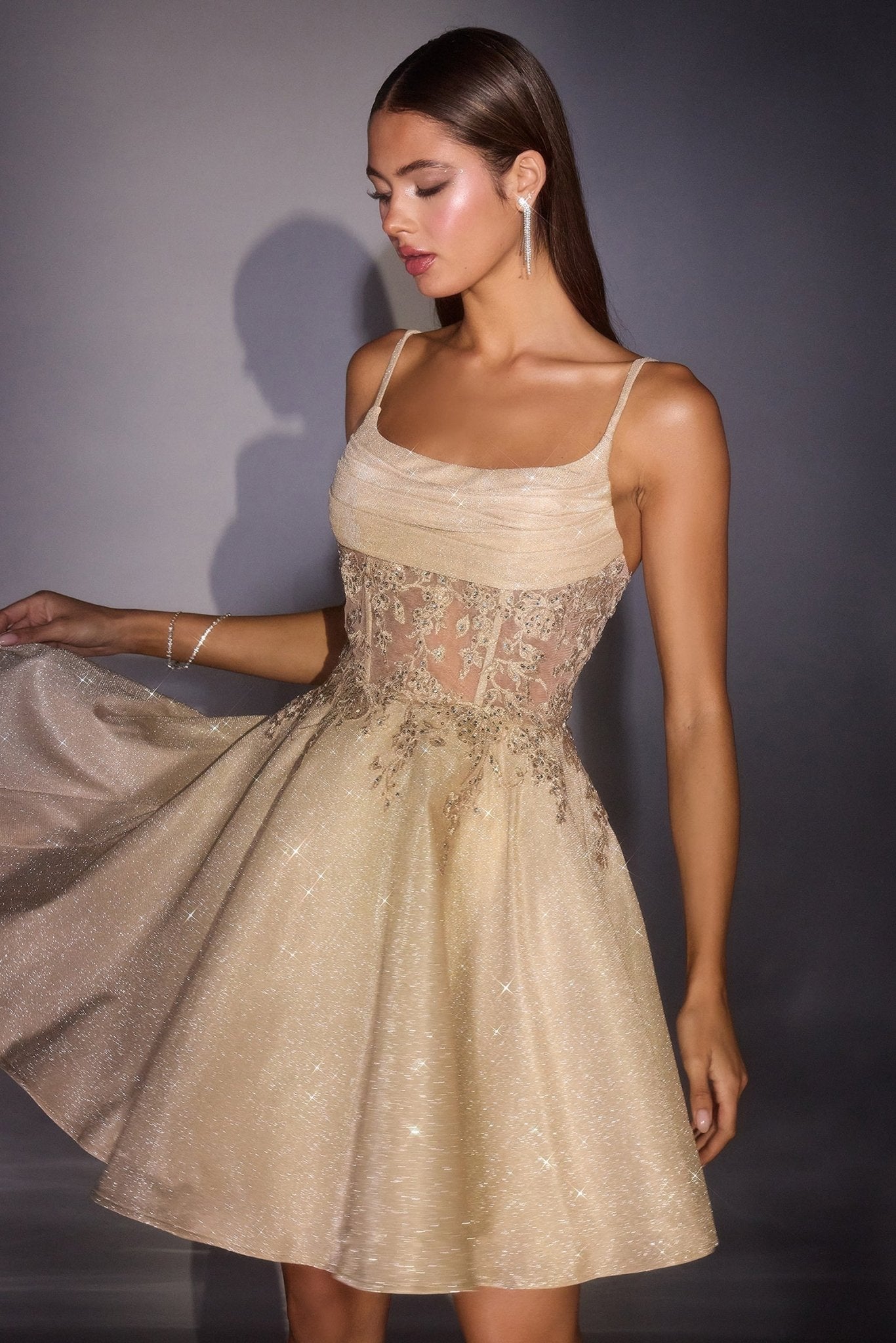 Cocktail Dress in Blue, view 2